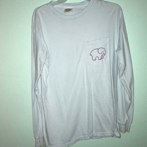 Ivory Ella long sleeve graphic tee